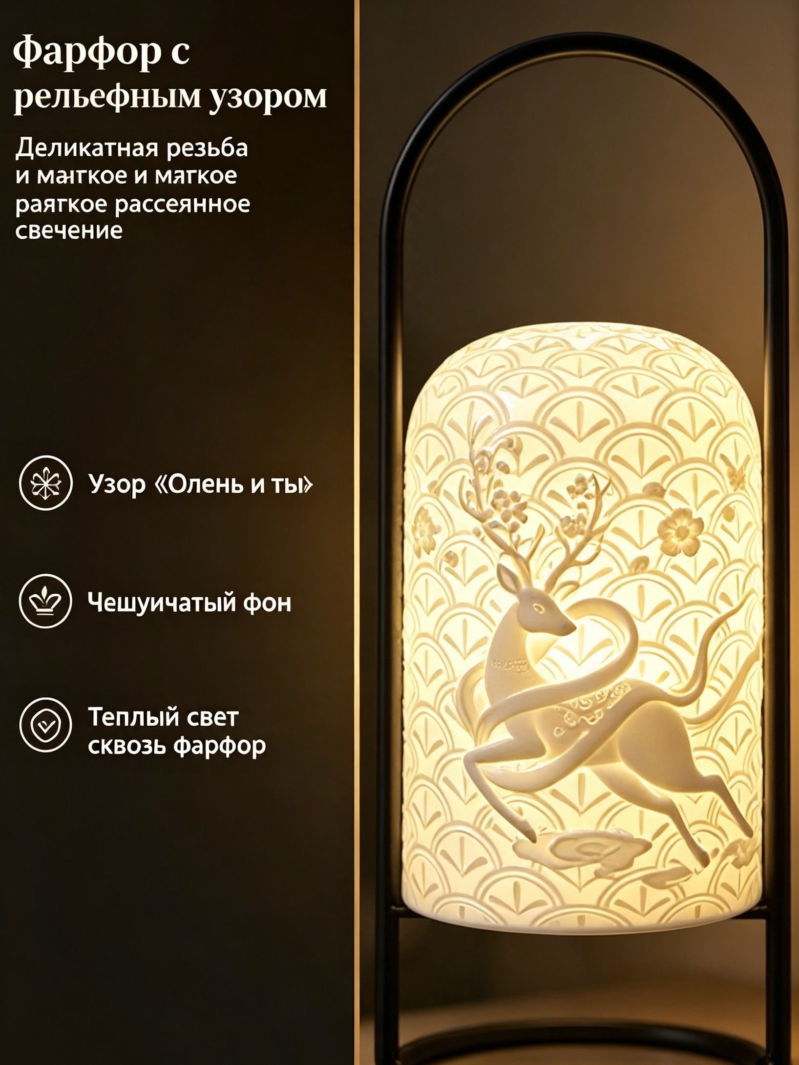 一路生花-香薰陶瓷灯 - 图片 8